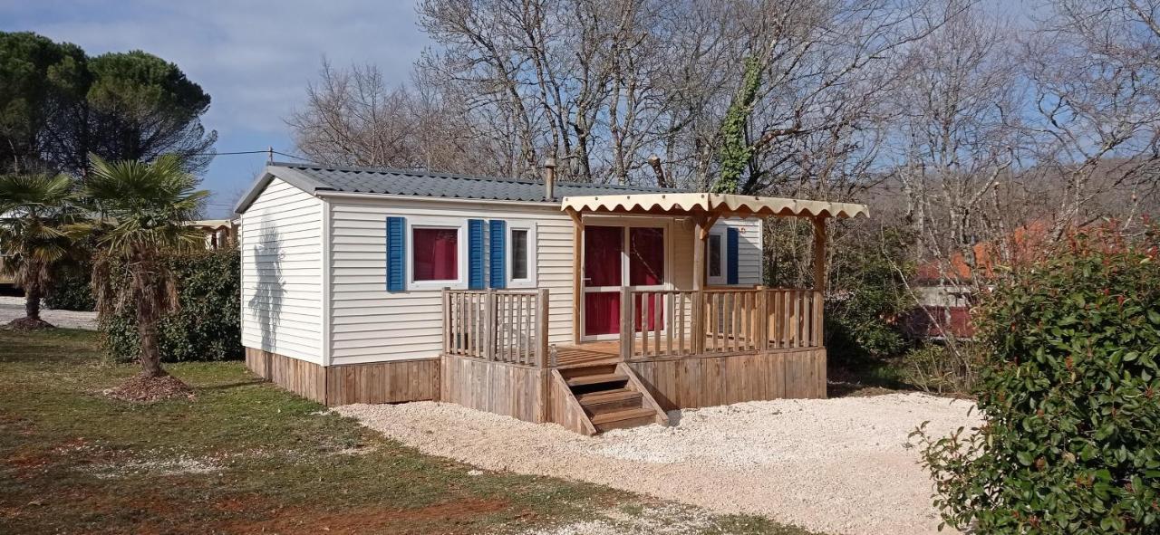 Camping Le Bel Air Mobil Home Le Figuier 6 Personnes Limogne-en-Quercy Exterior foto